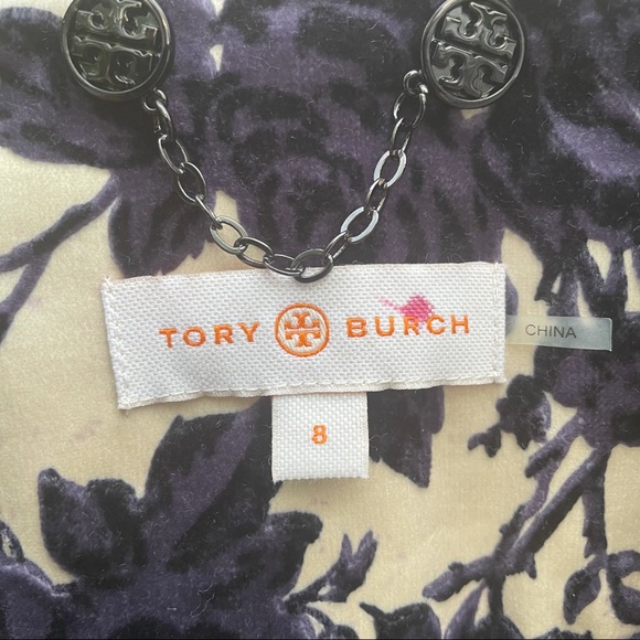 Tory Burch Dayton Flocked Floral Velvet Blazer - Picture 14 of 14